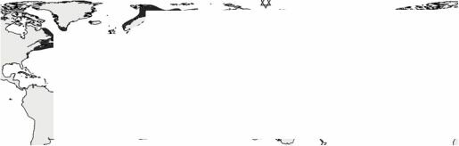 Ареал краба Chionoecetes opilio