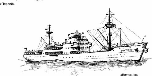 Корабли, исследования на которых внесли важнейший вклад в изучение бентоса